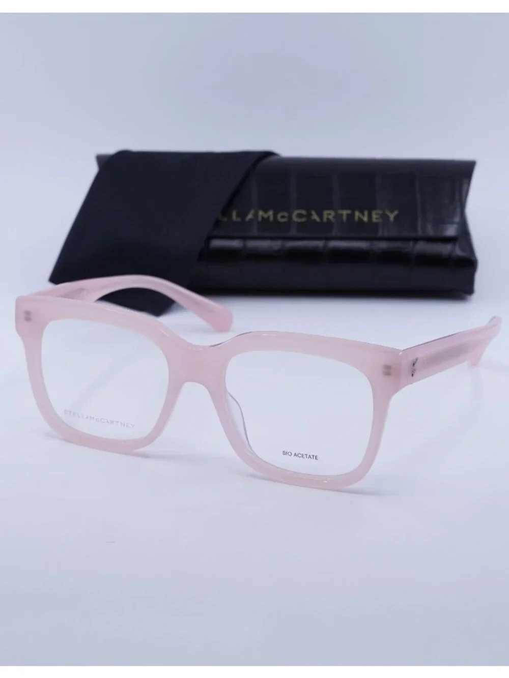 Stella McCartney SC50004I 072 Eyeglasses Pink 54mm Square Frame